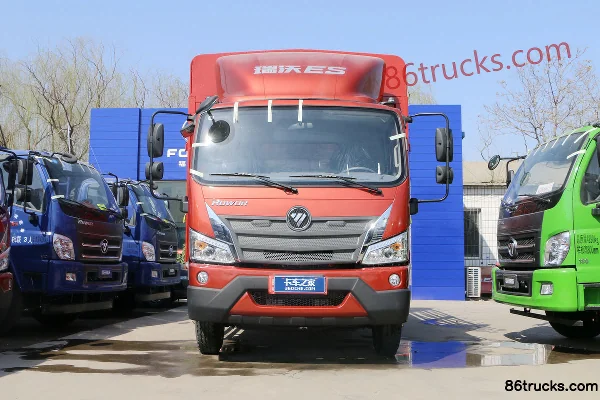 Foton Ruowo ES3 160 hp 4X2(6 wheels) 4.18m Single Row Stake Light Truck Exterior (2) | 86Trucks