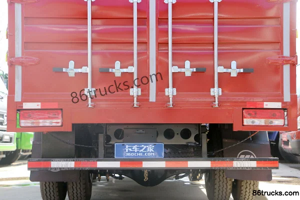 Foton Ruowo ES3 160 hp 4X2(6 wheels) 4.18m Single Row Stake Light Truck Body (2) | 86Trucks