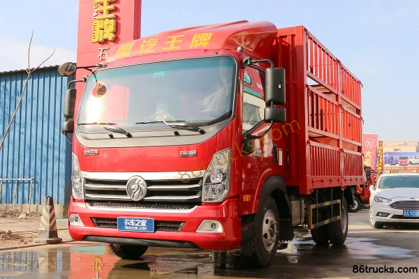 Sinotruk Ruishi 129hp 4X2(6 wheels) 4.16m single-row cage cargo light truck Exterior (3) | 86Trucks