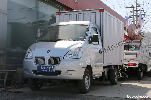 Jinbei T20 édition standard 2018 1.3L 82 ch 4X2(6 roues) 2,64 m fourgon simple cabine micro camion Extérieur (3) | 86Trucks