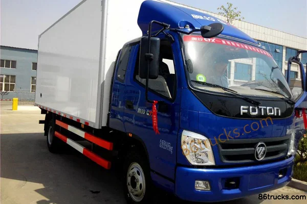 Foton Ollin CTX 110 hp 4X2(6 wheels) 3.76m Refrigerated Truck (Binglingfang) Exterior
