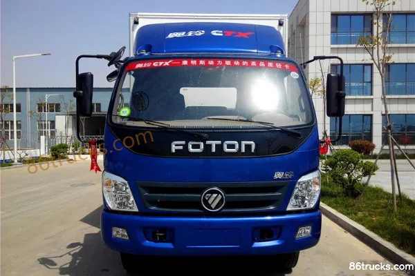 Foton Ollin CTX 110 hp 4X2(6 wheels) 3.76m Refrigerated Truck (Binglingfang) Exterior (2) | 86Trucks