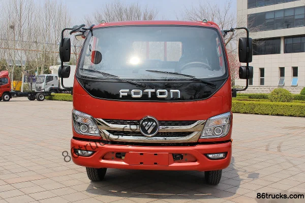Foton Times M3 143hp 4X2(6 wheels) 4.23m Single Row Flatbed Light Truck Exterior (2) | 86Trucks
