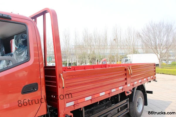 Foton Times M3 143hp 4X2(6 wheels) 4.23m Single Row Flatbed Light Truck Body (1) | 86Trucks