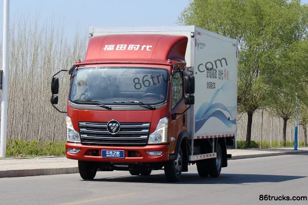 Foton Times Linghang 6 156 ch 4X2(6 roues) camion léger fourgon, cabine simple 4,165 m Extérieur (3) | 86Trucks