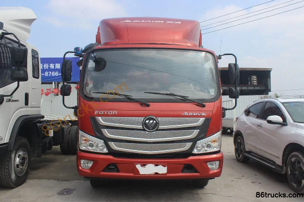 Foton Aumark S3 Series 143hp 4X2(6 wheels) 3.83m Half Row Cage Van Light Truck Exterior (2) | 86Trucks