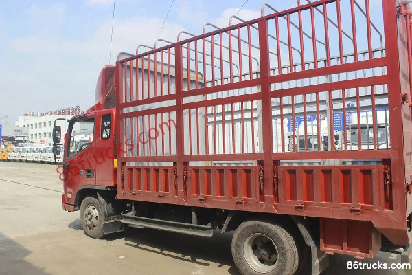 Foton Aumark S3 Series 143hp 4X2(6 wheels) 3.83m Half Row Cage Van Light Truck Body (3) | 86Trucks