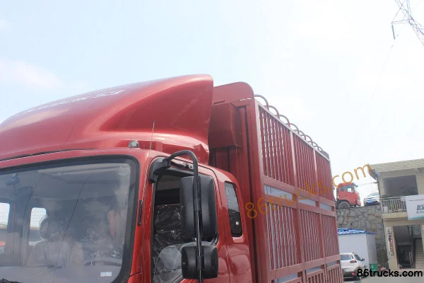 Foton Aumark S3 Series 143hp 4X2(6 wheels) 3.83m Half Row Cage Van Light Truck Body (1) | 86Trucks