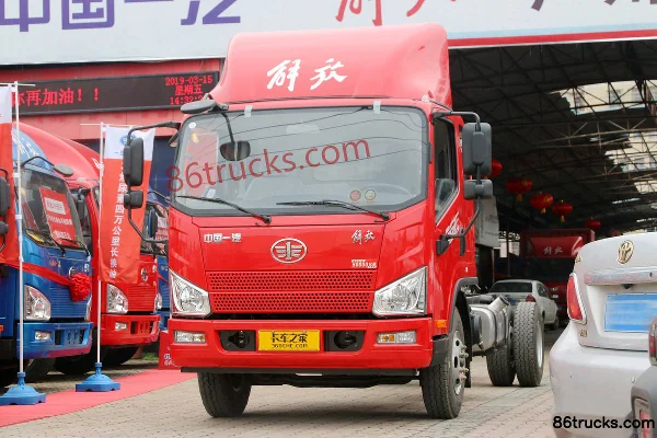 FAW Jiefang J6F Wide Body 160hp 4X2(6 wheels) 4.78m Semi-row Box Light Truck (China VI) Exterior (3) | 86Trucks