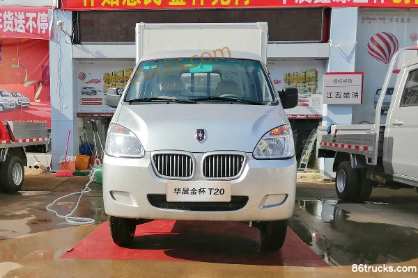 Jinbei T20 Standard Edition 2018 1.0L 61hp 4X2(6 wheels) 2.61m single-row van micro truck Exterior (2) | 86Trucks