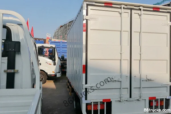 Tangjun Ouling Xiao Baoma 1,6 L 122 ch 4X2(6 roues) camion léger fourgon cabine approfondie 3,48 m (China VI) Extérieur (3) | 86Trucks