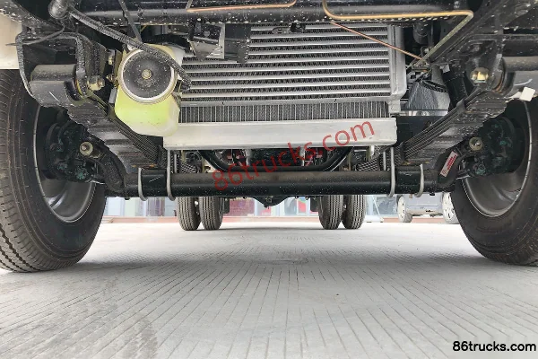 Foton Times Small Card Star 2 100hp 4X2(6 wheels) 3.02m Double Row Flatbed Mini Truck Chassis (1) | 86Trucks