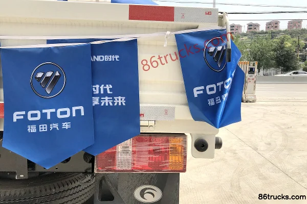 Foton Times Small Card Star 2 100hp 4X2(6 wheels) 3.02m Double Row Flatbed Mini Truck Body (3) | 86Trucks