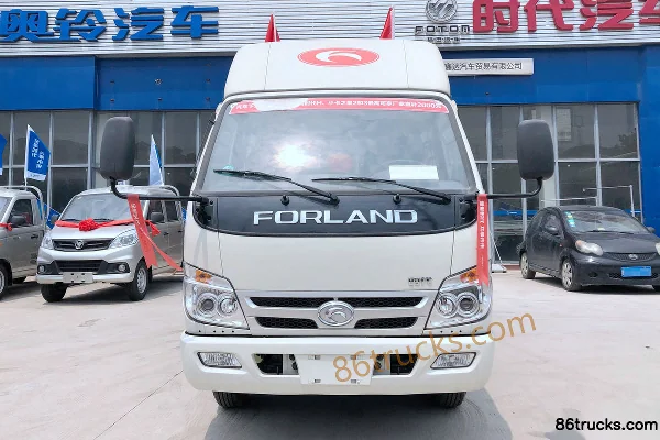 Foton Times Xiaoka Star 2.2L 88hp 4X2(6 wheels) Diesel 3.1m Double Row Flatbed Micro Truck Exterior (2) | 86Trucks