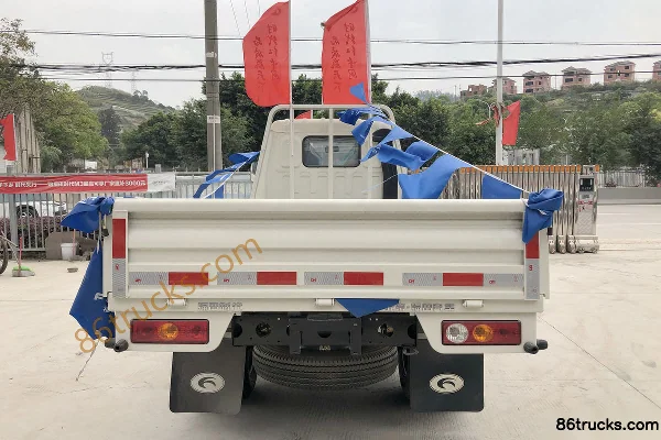Foton Shidai Yuling V2 1.8L 68 ch 4X2(6 roues) camion plateau micro 3,3 m cabine simple Carrosserie (3) | 86Trucks