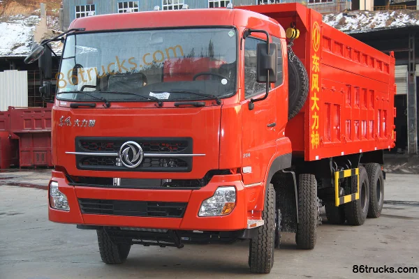 Dongfeng Commercial Vehicle Dashen camion lourd 290 ch 8X4(12 roues) camion benne 7,1 m Extérieur (2) | 86Trucks