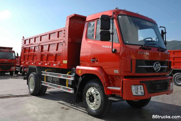 LIFAN European Style Zhanma A6 Light Truck 130 hp 4X2(6 wheels) 4.4m Dump Truck (LFJ3077G1) Exterior (2) | 86Trucks