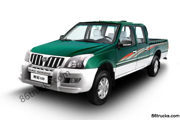 2010 GAC Gonow Caiyun 100 Series Comfort 2.2L Diesel Double-row Pickup Exterior (3) | 86Trucks