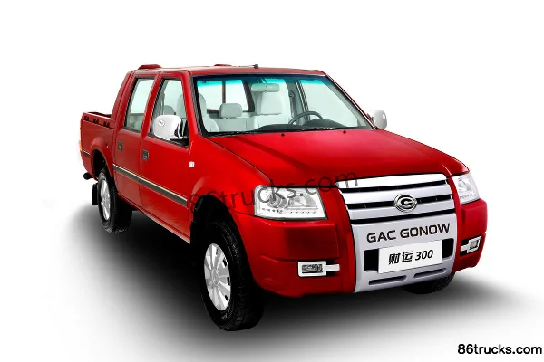 GAC Gonow Caiyun 300 Series Luxury Type 2.2L Gasoline Double Row Pickup (China IV) Exterior (3) | 86Trucks