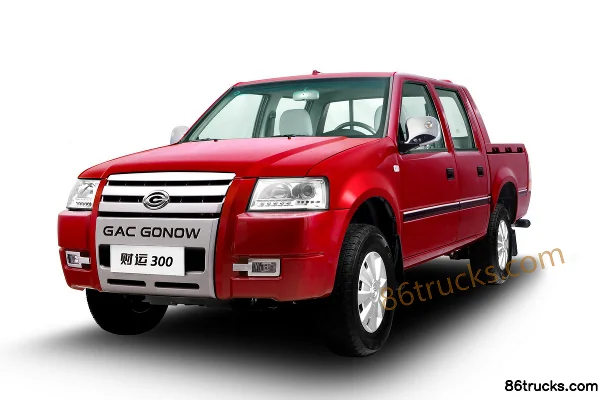 GAC Gonow Caiyun 300 Series Luxury Type 2.2L Gasoline Double Row Pickup (China IV) Exterior (2) | 86Trucks
