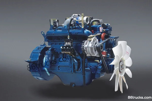 Nan Nei Pai NQ150DN5 150 hp 5.64L China V Natural Gas Engine Exterior