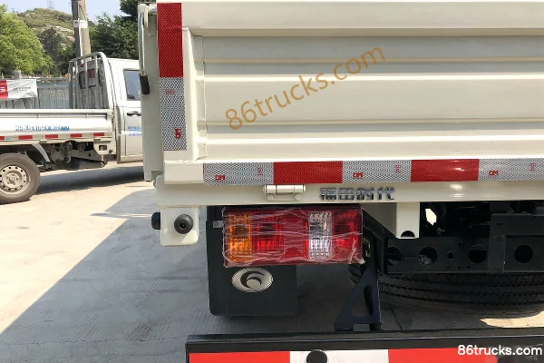 Foton Times Xiaoka Star 3 88 hp 4X2(6 wheels) 3.25m Half Row Flatbed Micro Truck Body (3) | 86Trucks