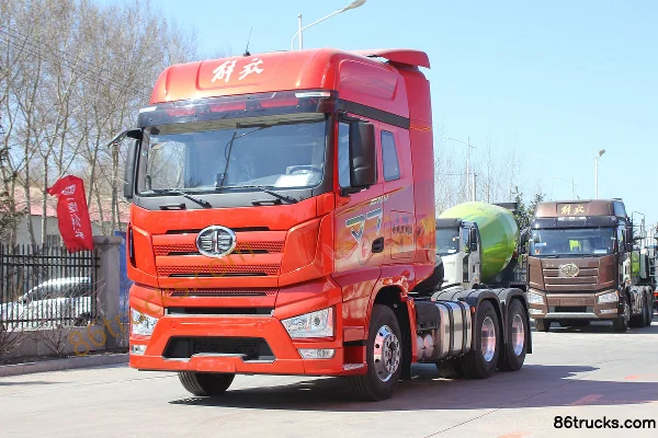 FAW Jiefang J7 Heavy Truck Spring Festival Gala Custom Edition 550 hp 6X4(10 wheels) Tractor Truck Exterior (3) | 86Trucks