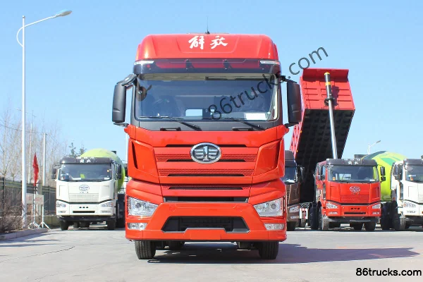 FAW Jiefang J7 Heavy Truck Spring Festival Gala Custom Edition 550 hp 6X4(10 wheels) Tractor Truck Exterior (2) | 86Trucks