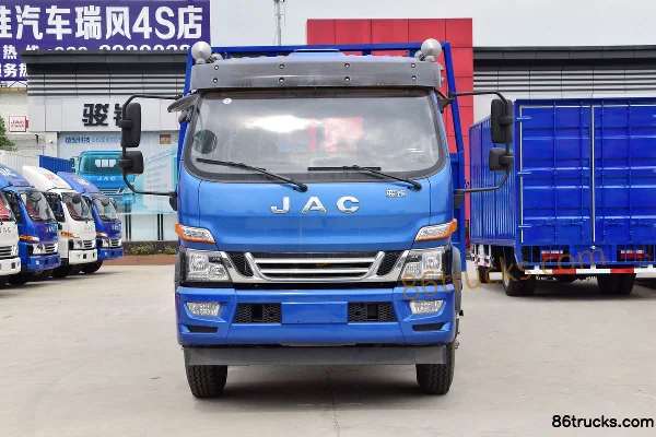 JAC Junling V9 195 hp 4X2(6 wheels) 6.78m flatbed cargo truck (China VI) Exterior (2) | 86Trucks