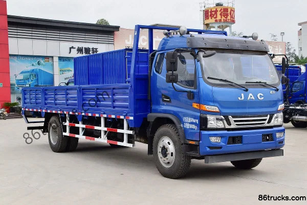 JAC Junling V9 195 hp 4X2(6 wheels) 6.78m flatbed cargo truck (China VI) Exterior