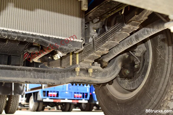JAC Junling V9 195 hp 4X2(6 wheels) 6.78m flatbed cargo truck (China VI) Chassis (3) | 86Trucks