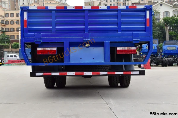 JAC Junling V9 195 hp 4X2(6 wheels) 6.78m flatbed cargo truck (China VI) Body (2) | 86Trucks