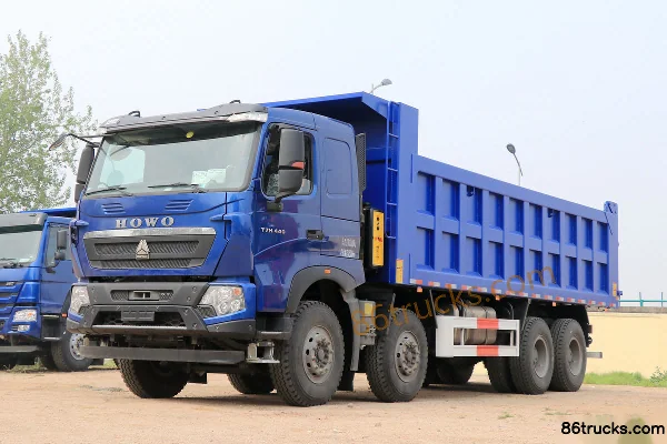 Sinotruk HOWO T7H 400hp 8X4(12 wheels) 7.8m dump truck Exterior (3) | 86Trucks