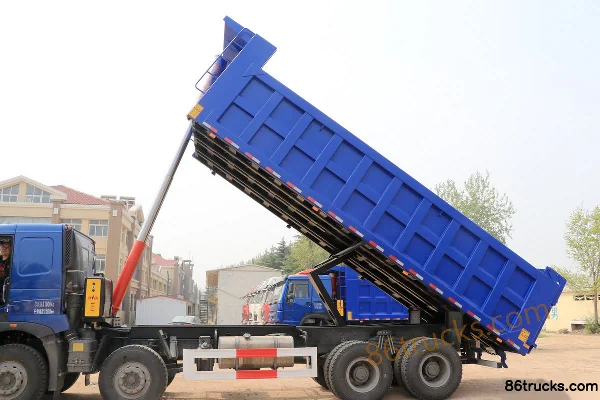 Sinotruk HOWO T7H 400hp 8X4(12 wheels) 7.8m dump truck Body (3) | 86Trucks