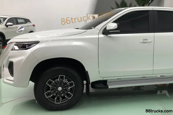 Qiling Auto T15 2019 129hp Diesel 4WD Standard Wheelbase Double Cab Pickup Exterior (3) | 86Trucks