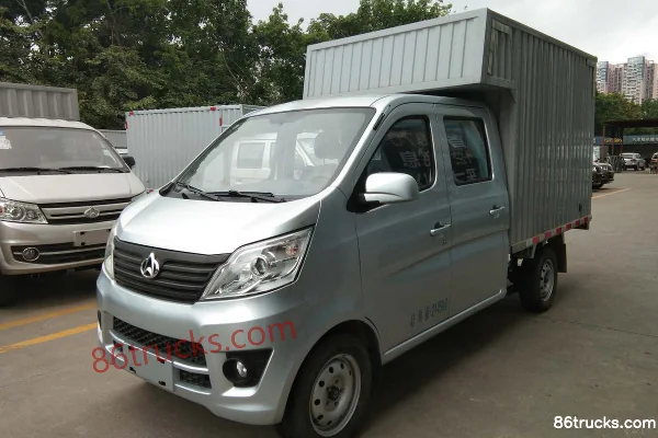 Ankai Xingka 1.5L 112hp 4X2(6 wheels) Gasoline 2.25m Double Cab Van Mini Truck Exterior (3) | 86Trucks