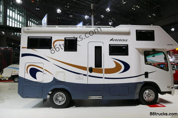 Isuzu 700P Single Row Motorhome 4X2(6 wheels) Body (1) | 86Trucks