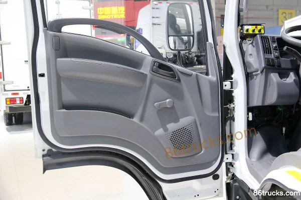 Isuzu EVK100 7,3T cabine simple benne à ordures électrique (marque Sanli) 4X2(6 roues) (3) | 86Trucks