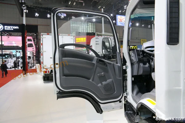 Isuzu EVK100 7,3T cabine simple benne à ordures électrique (marque Sanli) 4X2(6 roues) (1) | 86Trucks