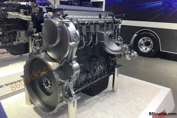 SAIC Fiat Powertrain Hongyan Cursor9 C9 CNG.340 340 ch 9L China V moteur au gaz naturel Extérieur