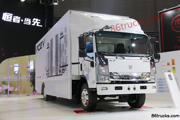 Qingling Isuzu Qingling Isuzu Hydrogen Fuel Medium Truck electric cargo truck