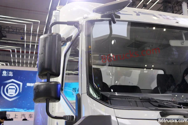 Yuejin Beyond EC500i 10T 5.2m Single Cab Pure Electric Smart City Logistics Truck 207.5kWh 4X2(6 wheels) Exterior (2) | 86Trucks