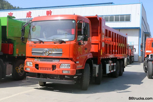 Dongfeng Commercial Vehicle Tianjin Heavy Truck 310hp 8X4(12 wheels) 6.5m dump truck (440 rear axle) Exterior (3) | 86Trucks