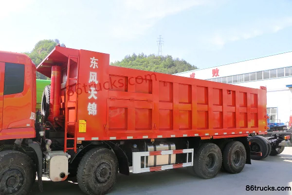 Dongfeng Commercial Vehicle Tianjin Heavy Truck 310hp 8X4(12 wheels) 6.5m dump truck (440 rear axle) Body (3) | 86Trucks
