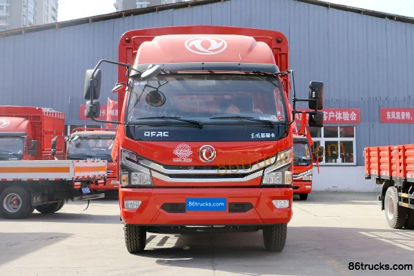 Dongfeng Duolika D6-L 2018 model 150hp 4X2(6 wheels) 3.8m semi-crew stake truck Exterior (2) | 86Trucks