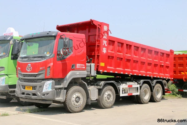Dongfeng Liuqi Chenglong H5 320 hp 8X4(12 wheels) 7.2m dump truck (12-speed transmission) Exterior (3) | 86Trucks