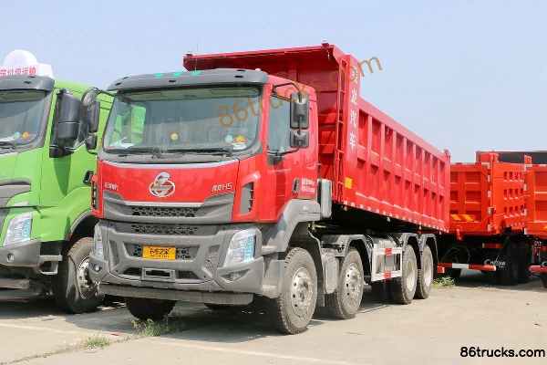 Dongfeng Liuqi Chenglong H5 320 hp 8X4(12 wheels) 7.2m dump truck (12-speed transmission) Exterior (2) | 86Trucks