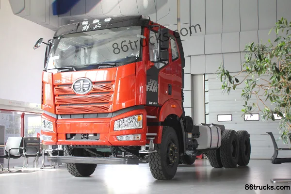 FAW Jiefang J6P Classic Edition 11.1L Diesel 420 hp 6X4(10 wheels) FAW Jiefang 12-Speed 6.2m Dump Truck Exterior (2) | 86Trucks