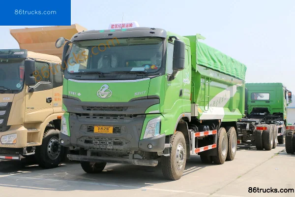 Dongfeng Liuqi Chenglong H7 400 ch 6X4(10 roues) 5,6 m camion benne (China VI) Extérieur (2) | 86Trucks