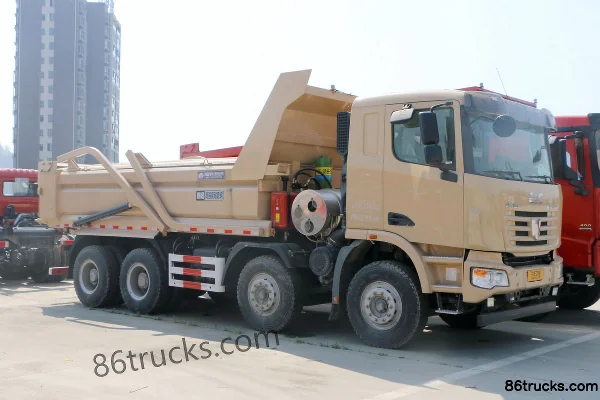 Union Truck U380 380 hp 8X4(12 wheels) 5.8m LNG Dump Truck (China VI) (Fast Gear 12-speed) Exterior (3) | 86Trucks
